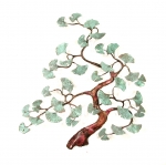 Bovano - W91 - Gingko Tree with Brass Patina Leaves